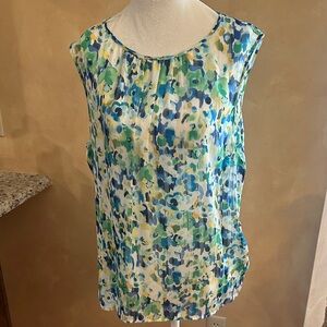 Tahari ASL Multicolor Patterned Camisole